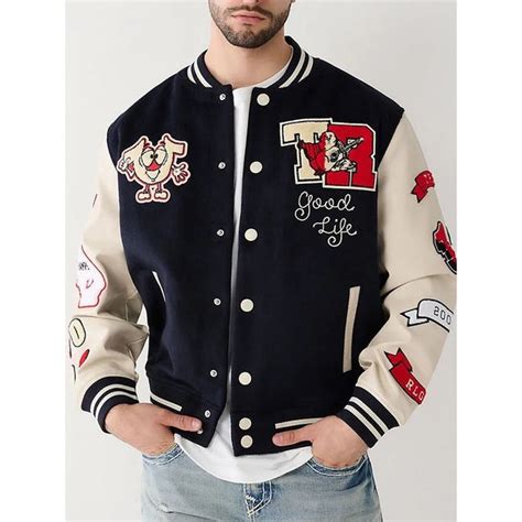 true religion varsity jacket replica|true religion letterman jacket.